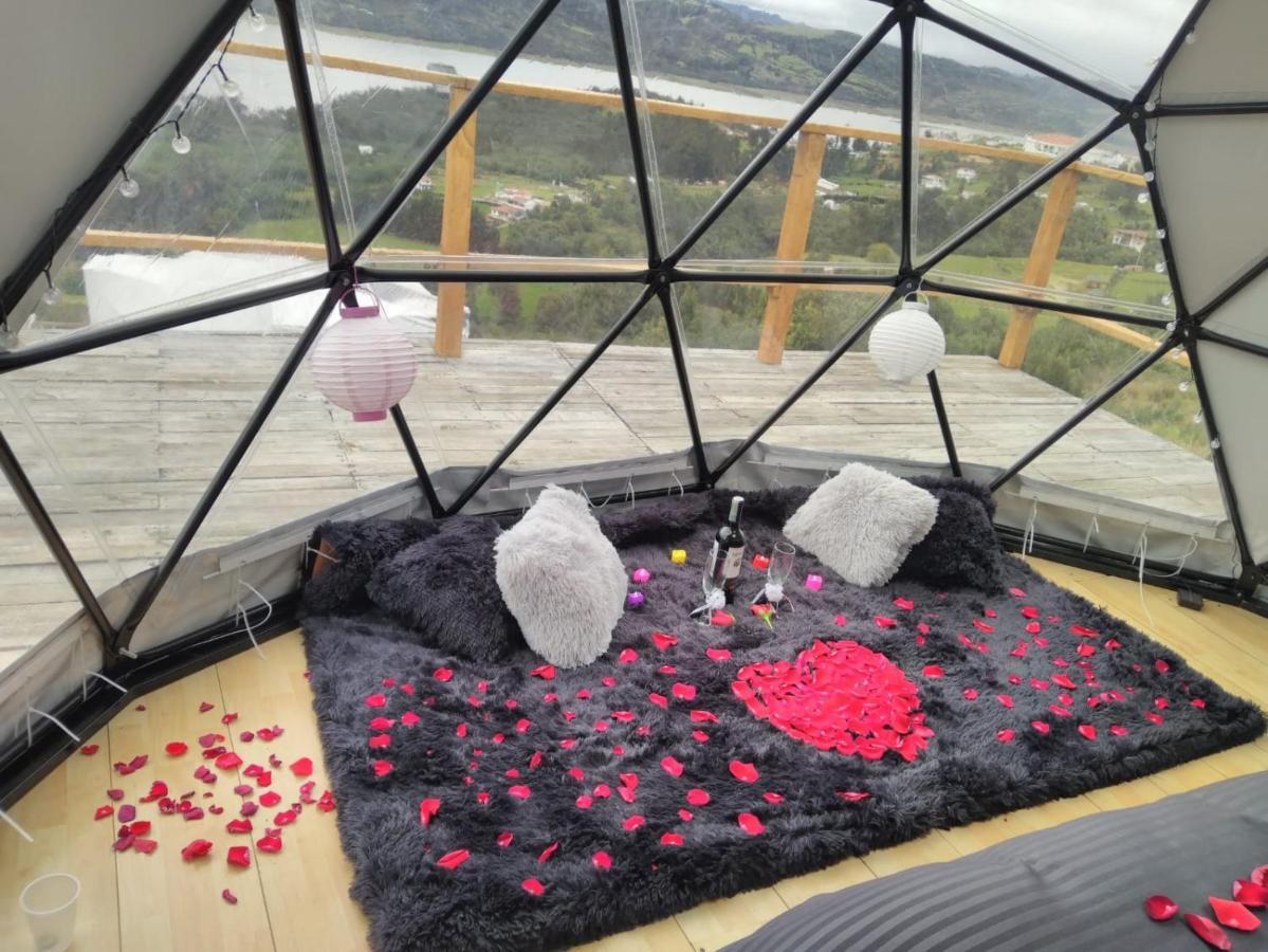 Glamping Wayra Villa Guatavita Exterior foto